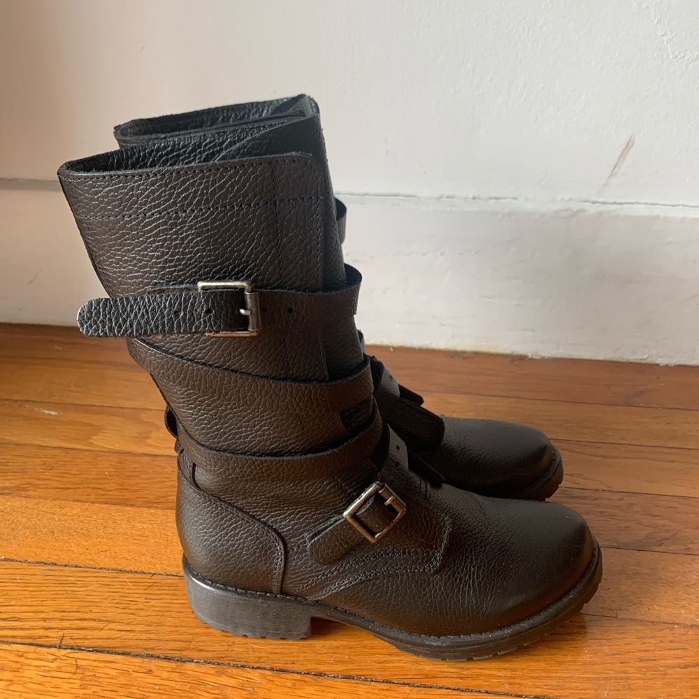 Steve Madden “banddit” boot- brand new, worn once indoors.